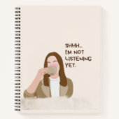 Roze Girly Spiral Notitieboek - en speels (Voorkant)