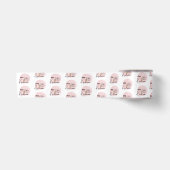 Roze Girly Spread Vriendelijkheid Satijnen Lint (Voorkant)