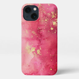 roze girly telefoonhoesje iPhone 13 hoesje