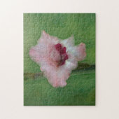  Roze Gladiolus Bloemtuin Kunst Legpuzzel (Verticaal)