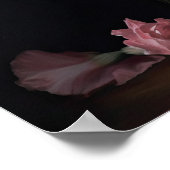 Roze Gladiolus Flowers Art Print Poster (Hoek)