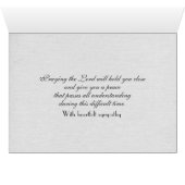 Roze gladiolus over  bijbelsympathie (Binenzijde Horizontaal (Onderkant))