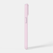 Roze Glam Bow met een Center Edelsteen iPhone 15 Case (Rechterkant)