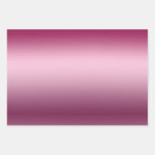 Roze glam Glitter Hearts Inpakpapier Vel (Voorkant 2)