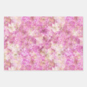Roze Glam Gold Inpakpapier Vel (Voorkant)