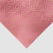 Roze Glam Goud Tissuepapier (Detail)