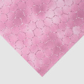 Roze Glam Honeycomb Serie Design #18 Tissuepapier (Detail)
