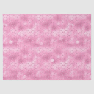 Roze Glam Honeycomb Serie Design #18 Tissuepapier