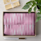 Roze Glam Honingraat Serie Design #14 Tissuepapier (Geschenk)