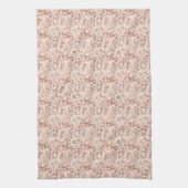 Roze Glam Luipaard Print Theedoek (Verticaal)