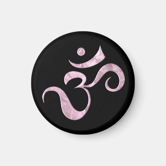 Roze Glans Om Magneet (Voorkant)