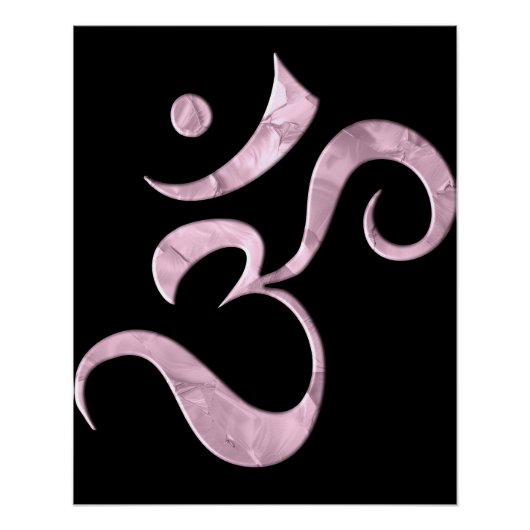 Roze Glans Om Perfect Poster (Voorkant)