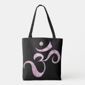 Roze Glans Om Tote Bag (Achterkant)
