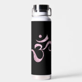 Roze Glans Om Waterfles (Achterkant)