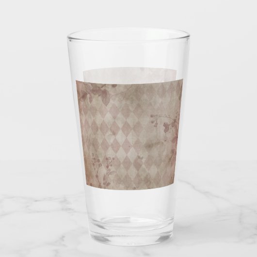 roze glas (Achterkant)