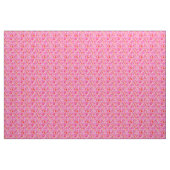 Roze Glas in lood Abstract Stof (Yard (91,4 cm))