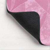 Roze glas Muismat (Hoek)
