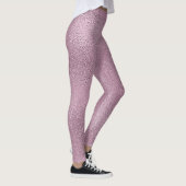 Roze glasvormgeving leggings (Rechts)