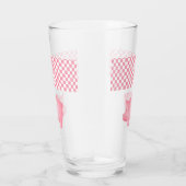 Roze glazen beker (Rechts)