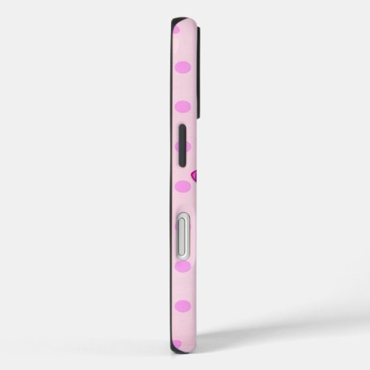 Roze glazen botervliegen Case-Mate iPhone case (Achterkant / Rechts)
