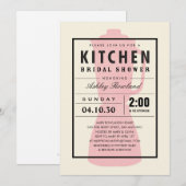 Roze glazen knuppels kaart (Voorkant / Achterkant)