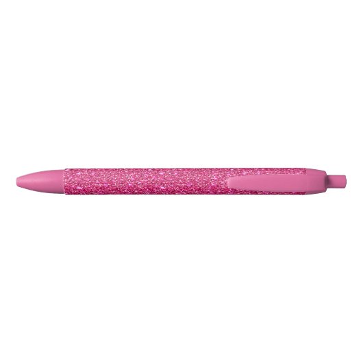 Roze glazen pen pen (Achterkant)
