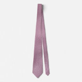 Roze glazen textuur stropdas (Voorkant)