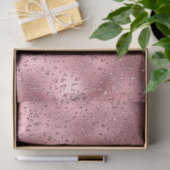 Roze Glitserige Luipaardprint Tissuepapier (Geschenk)