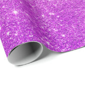 Roze Glitter Achtergrond Cadeaupapier (Rol Hoek)