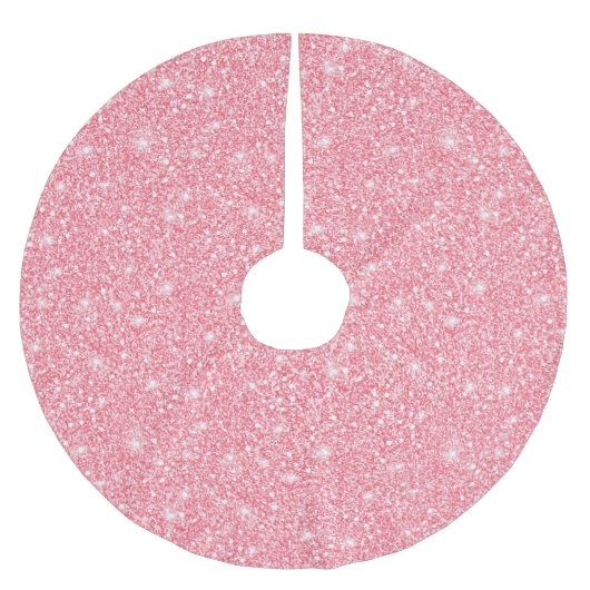 Roze glitter achtergrond kerstboom rok (Voorkant)