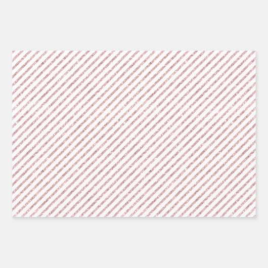 Roze Glitter Baby Voeten Baby shower Wrapping Pape Inpakpapier Vel (Voorkant 2)