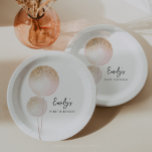 Roze Glitter Balloons Meisje Eerste Verjaardag Par Papieren Bordje<br><div class="desc">Voor iedereen die de eerste verjaardag van hun kleine meisje plant, biedt het kiezen van dit minimale Pink Glitter Balloons-thema een unieke mix van elegantie en charme die zowel in het oog springt als verfijnd is. De zachte waterverf ballonnen met faux glinsterende gouden glitter design brengen een frisse, eenvoudige schoonheid...</div>