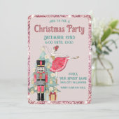  roze glitter & Blauwgroen kerstkerst Kaart (Staand voorkant)