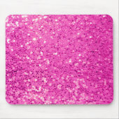 Roze Glitter Bling Muismat (Voorkant)