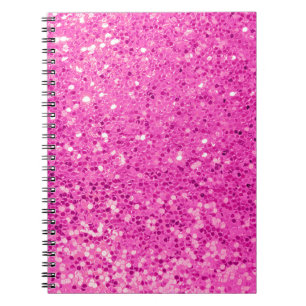 Roze Glitter Bling Notitieboek