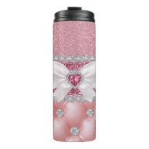 Roze Glitter Bling