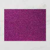 Roze glitter briefkaart (Voorkant)