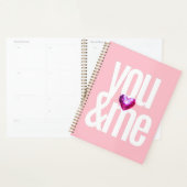  Roze Glitter bruiloft en Valentijnse Planner (Display)