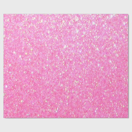  roze glitter cadeaupapier (Vlak)