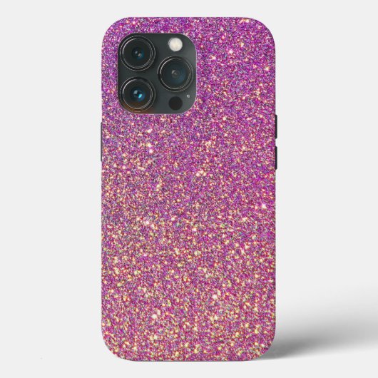 Roze glitter Case-Mate iPhone case (Achterkant)