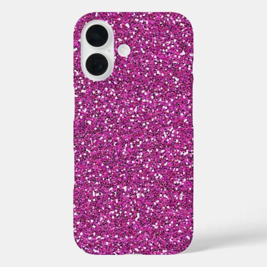 Roze glitter Case-Mate iPhone case (Achterkant)
