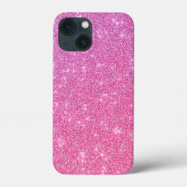 Roze glitter Case-Mate iPhone case