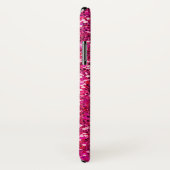 Roze glitter Case-Mate iPhone case (Achterkant / rechts)