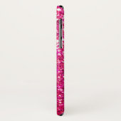 Roze glitter Case-Mate iPhone case (Achterkant/links)