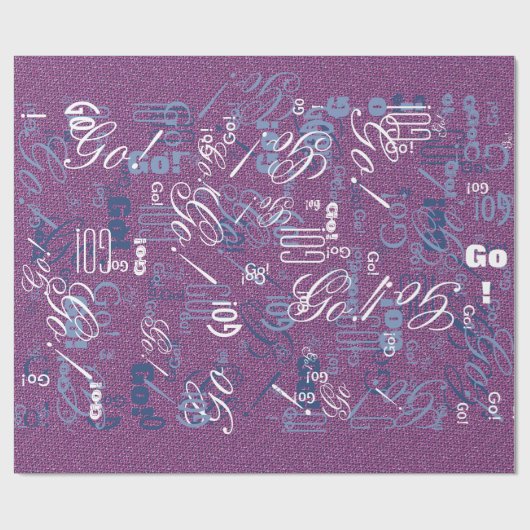 Roze Glitter Chevrons Knit Pattern Print Cadeaupapier (Vlak)