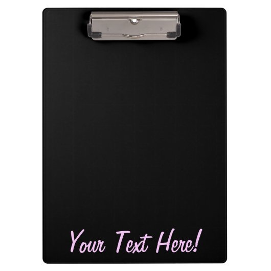 Roze Glitter Chevrons Knit Pattern Print Klembord (Voorkant)