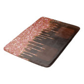 Roze glitter Chocolate Drip Sugar Sweets Girly Badmat (Gekanteld)