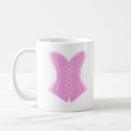 Roze Glitter Corset Fantasy Mok