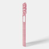 Roze Glitter Druppels Glam Meisjesachtige Handteke Case-Mate iPhone Case (Achterkant / Rechts)