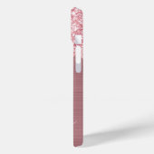 Roze Glitter Druppels Glam Meisjesachtige Handteke Case-Mate iPhone Case (Achterkant / Links)